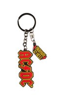 Brelok do kluczy AC/DC zawieszka metalowa breloczek