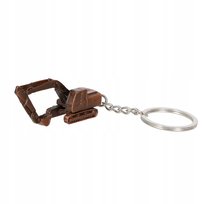 Brelok do kluczy dla chłopca koparka budowniczy prezent dla chłopaka budowa