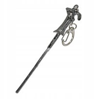 Brelok do kluczy dla fana czarna różdżka czarodziej harry potter voldemort