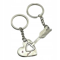 Brelok do kluczy dla zakochanych na Walentynki prezent dla ukochanej miłość