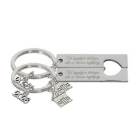 Brelok do kluczy do nowego domu na parapetówkę pamiątka nowe mieszkanie dom