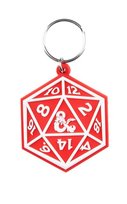 Brelok do kluczy Dungeons and Dragons Dice Breloczek gumowy Dla Taty Dungeons & Dragons
