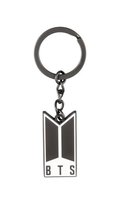 Brelok do kluczy metalowy BTS Logo Breloczki na prezent dla dziecka BTS