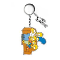 Brelok do kluczy metalowy The Simpsons Family Breloczki na prezent Erik