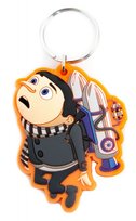 Brelok do kluczy Minionki Gru Jetpack gumowa zawieszka na prezent dla dzieci Minionki