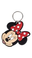 Brelok do kluczy Myszka Mini Minnie Mouse gumowa zawieszka na prezent dla dziecka Disney