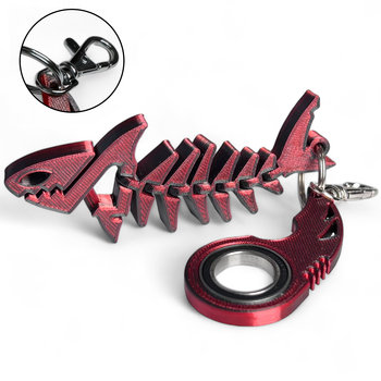 Brelok do kluczy NOWY MODEL Keyrambit  REKINEK karabińczyk keyspinner - Kajawis