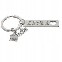 Brelok do kluczy nowy mój dom zakup przeprowadzka prezent na parapetówkę