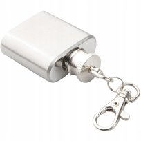 Brelok Do Kluczy Piersiówka Breloczek 30 Ml Metal Inna marka