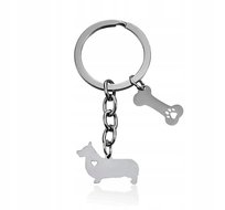 Brelok do kluczy prezent dla właściciela corgi pies rasa welsh cardigan