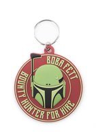 Brelok do kluczy Star Wars The Book Of Boba Fett gumowa zawieszka na prezent dla chłopaka Pyramid Posters