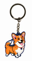 Brelok do kluczy z psem Pies Corgi