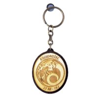 Brelok drewniany  znaki zodiaku. (Koziorożec) Adarfirma