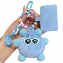 Brelok Fiko Błękitny - uroczy pluszak do kluczy z oryginalnym designem