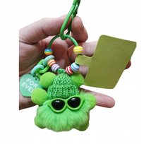 Brelok Fiko Zielony - uroczy pluszak do kluczy z oryginalnym designem