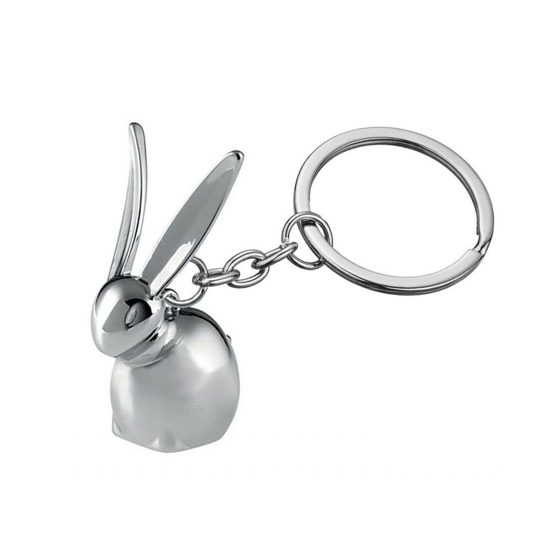 Brelok do kluczy metalowy Króli Króliczek 3D