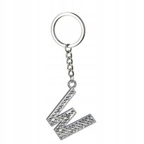 Brelok litera W Wu prezent dla Wojtka dla Wioletty dla Weroniki do kluczy