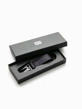 Brelok męski na prezent zawieszka do kluczy smycz czarny OU-ACKC-0103 V1 - Ombre