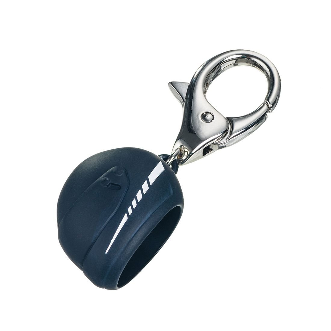 Brelok metalowy do kluczy Kask motocyklowy Czarny