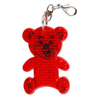 Brelok Odblaskowy Teddy, Czerwony Inna marka
