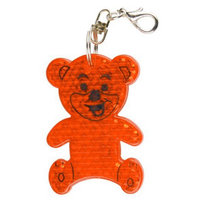 Brelok Odblaskowy Teddy, Pomarańczowy Inna marka