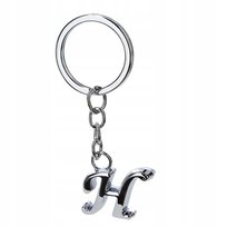 Brelok prezent na urodziny dla Hani dla Huberta literka Ha Hy dla Heleny