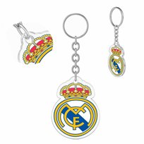 Brelok Real Madryt do Kluczy Auta Domu Prezent dla Kibica Hala Madrit Piłka