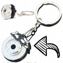 BRELOK TARCZA HAMULCOWA czarna do kluczy auta KIEROWCY PREZENT CHŁOPAKA