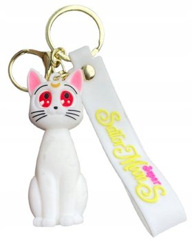 BRELOK z kotem zawieszka KOT breloczek na klucze KOTEK sailor moon ARTEMIS - Inna marka