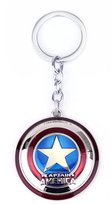 BRELOK ZAWIESZKA DO KLUCZY TARCZA KAPITAN SUPERBOHATER BRELOCZYK NA PREZENT