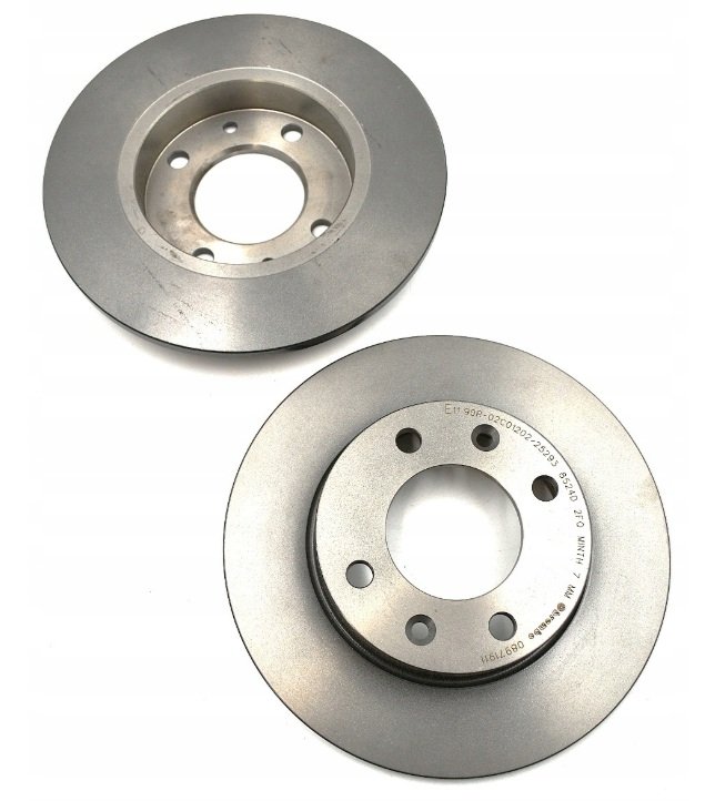 Brembo 08.9719.11 tylna tarcza hamulcowa z lakierem UV, 2 sztuki - Inna ...