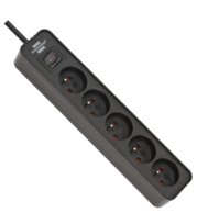 Brennenstuhl Ecolor Czarna Listwa Zasilająca - 5 Gniazd - 3M