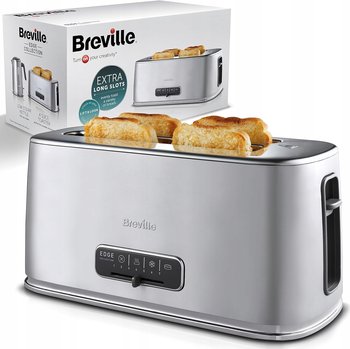 Breville Edge Silver 4-Slice Toster Vtr023 - Breville