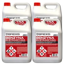 BREXIS Benzyna ekstrakcyjna 20L Zestaw 4szt x 5L Doris