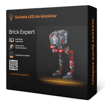 Brick Expert, Oświetlenie LED, do klocków, Szturmowa maszyna krocząca AT-ST 75254 - Brick Expert