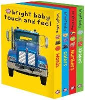 Bright Baby Touch and Feel: Words/Colors/Numbers/Shapes - Priddy Roger