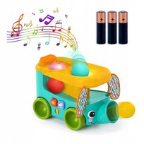 Bright Starts Zabawka Autobus z piłkami, kolorowa, sensoryczna, rozwojowa