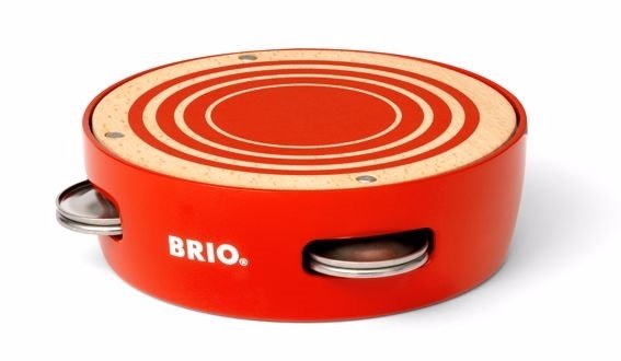 Zdjęcia - Zabawka do ciągnięcia i pchania BRIO Instrument Dla Dziecka Tamburyn Drewniany 