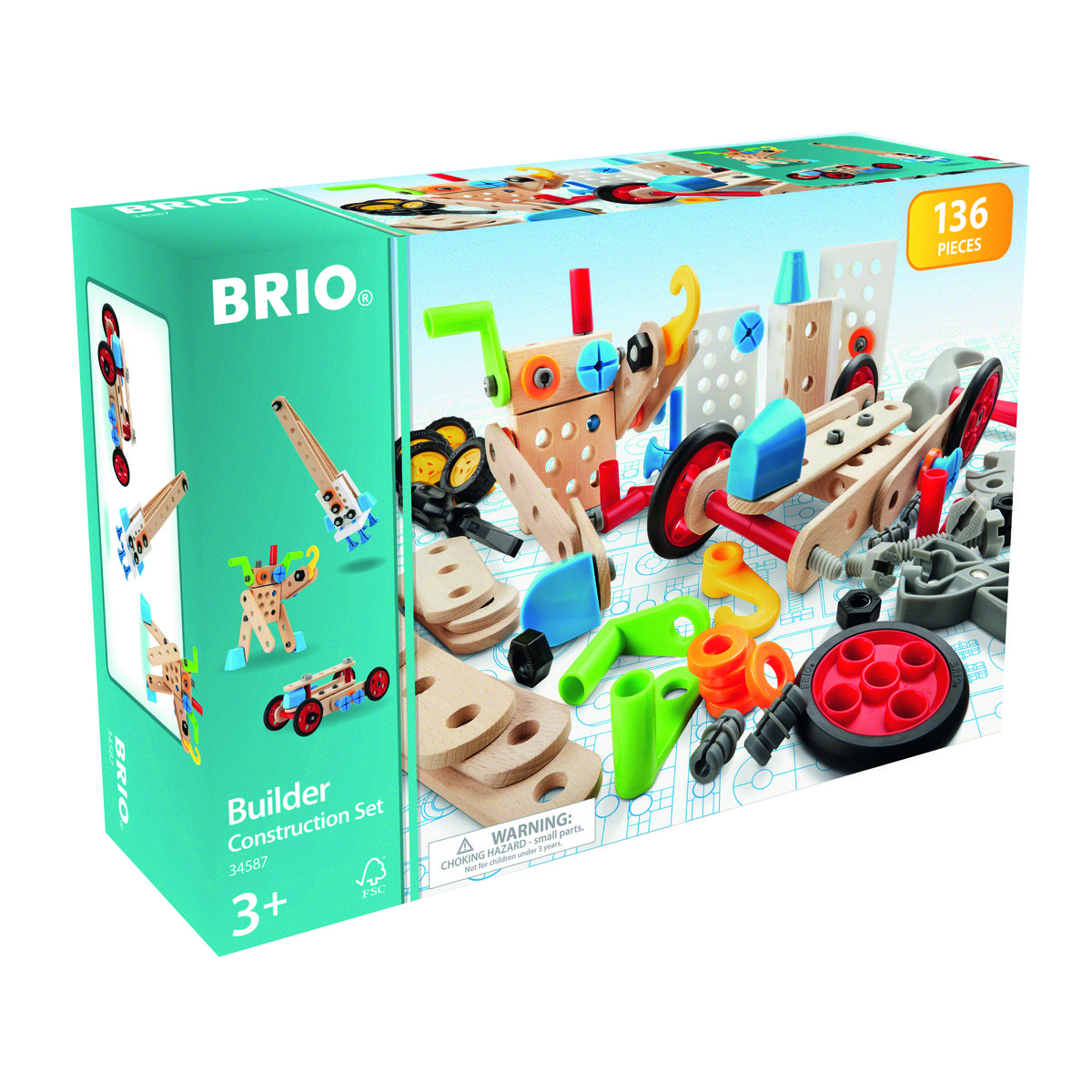 Brio, Klocki Builder Zestaw Majsterkowicza, 63458700