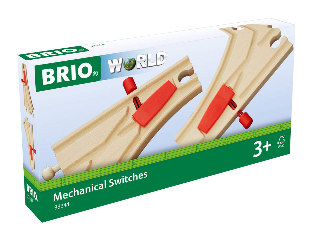 Brio, Mechaniczne Zwrotnice, 2 el.