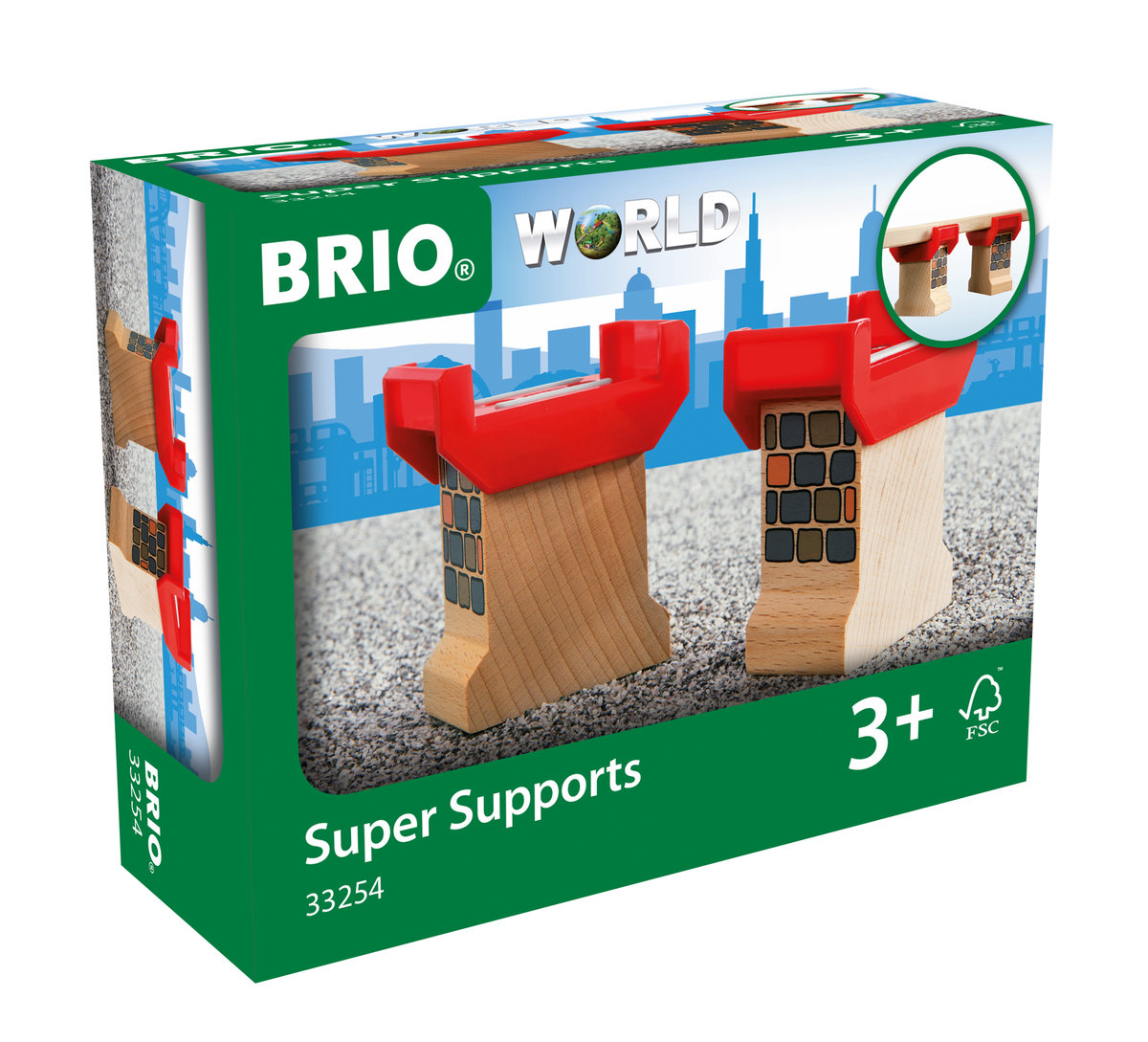 Brio, Wsporniki Deluxe, 2 el.