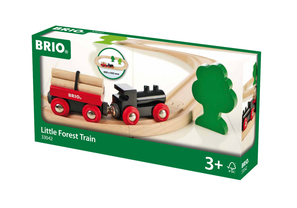Brio, Zestaw Torów z Pociągiem i Wagonem, 33042