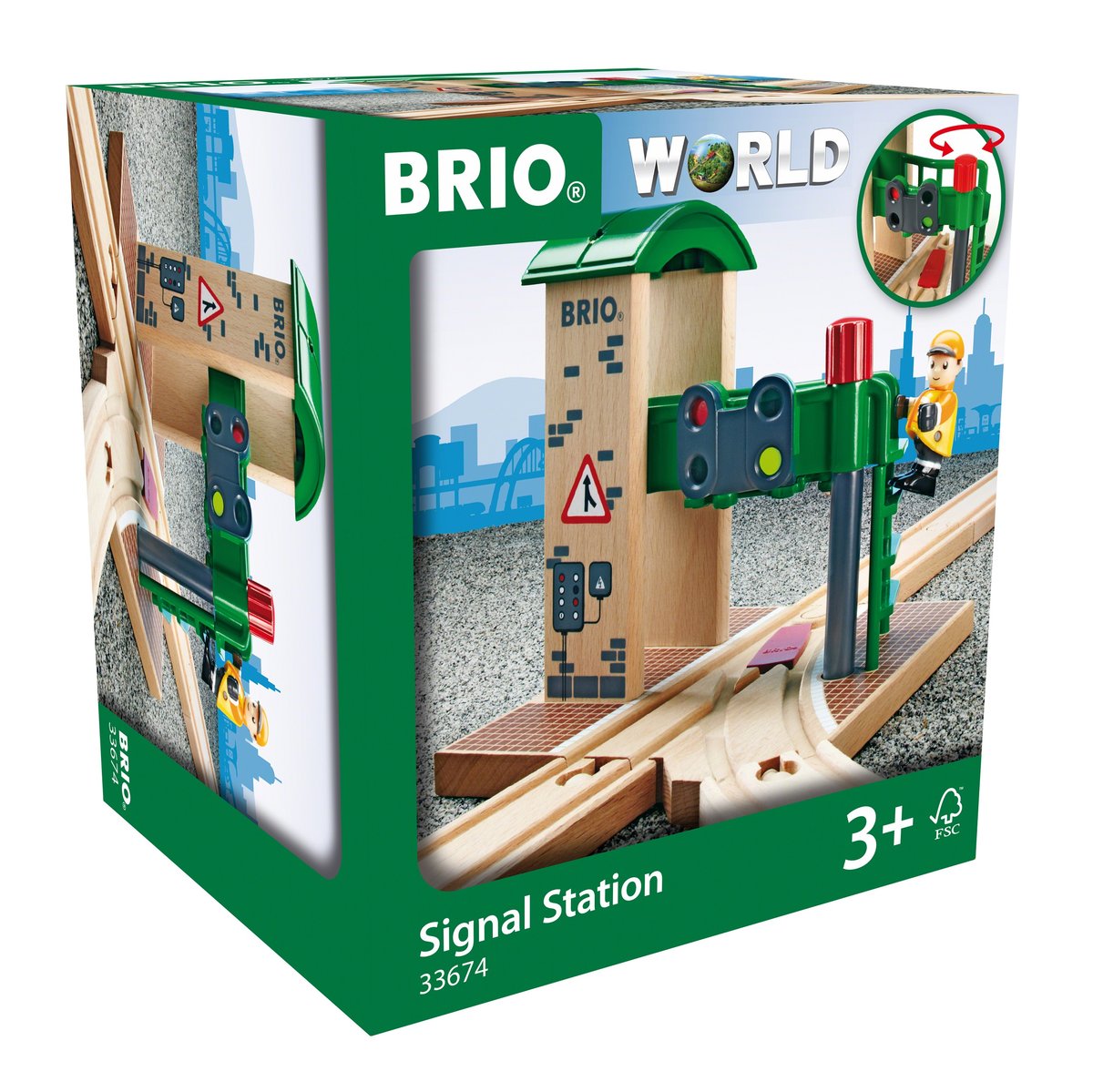 Brio, Zwrotnica z sygnalizacją, 33674 - Brio | Sklep EMPIK.COM