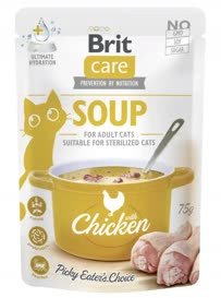 Brit Care Mokra karma dla kota Zupa z kurczakiem 75g - Inna marka