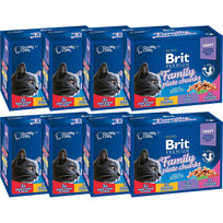 Brit Cat Pouches Family Plate 96x100g