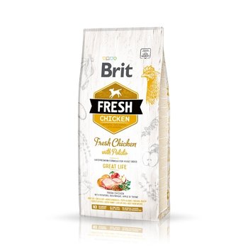 Brit Fresh Chicken with Potato Adult Great Life 12kg - Brit