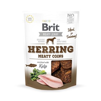 Brit Jerky Snack Herring Meaty Coins 80g - Brit