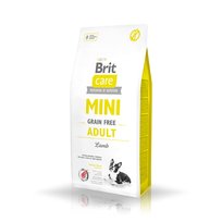 Brit, karma dla psów, Care Mini Grain-Free Adult Lamb, 2 kg.