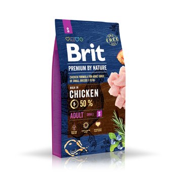 Brit, karma dla psów, Premium By Nature Adult Small S, 8kg. - Brit