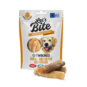Brit Let'S Bite Dog Chewbones Raw Hide & Cod Fish Skin - Przysmak Dla Psa 135G - Brit